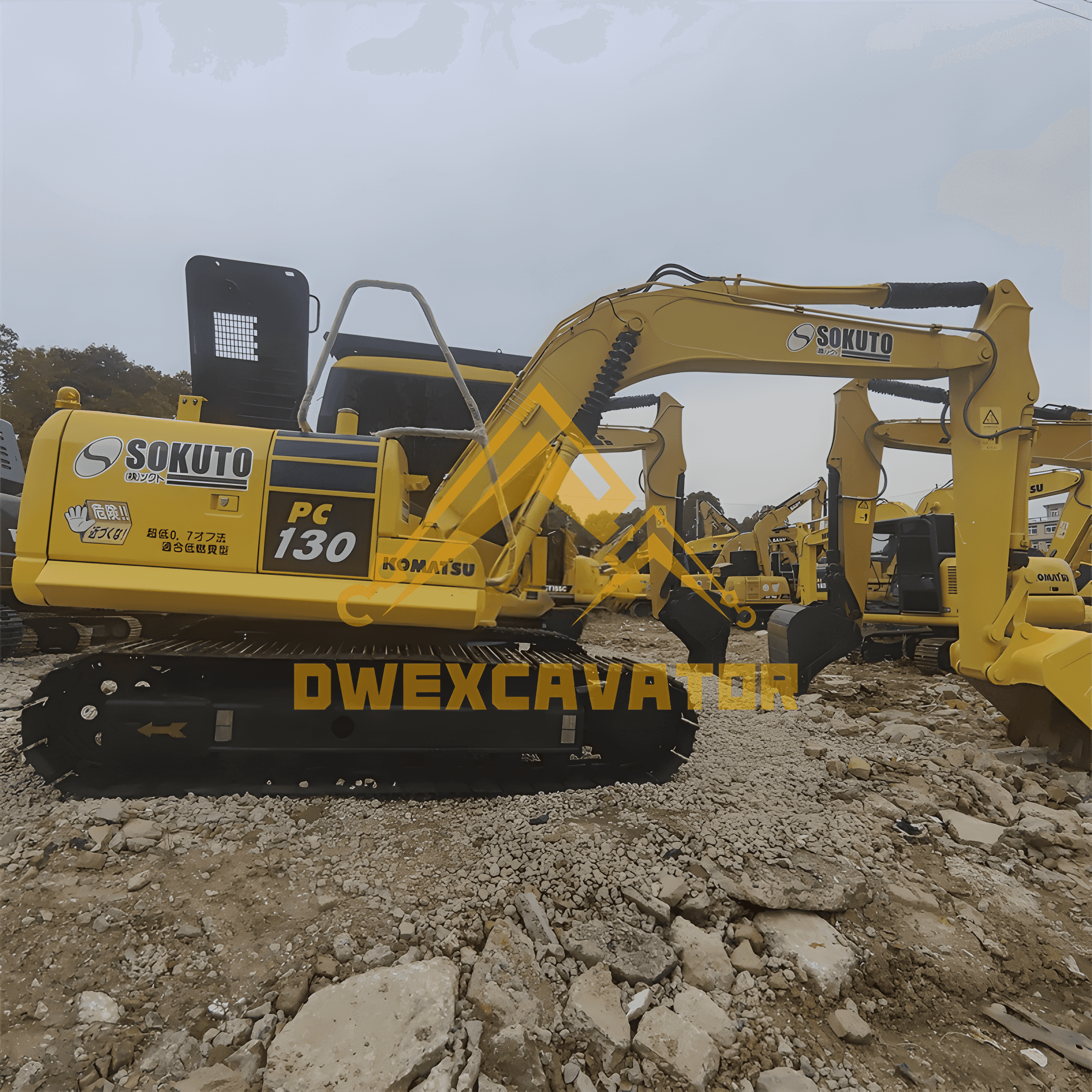 Used Komatsu PC130-7