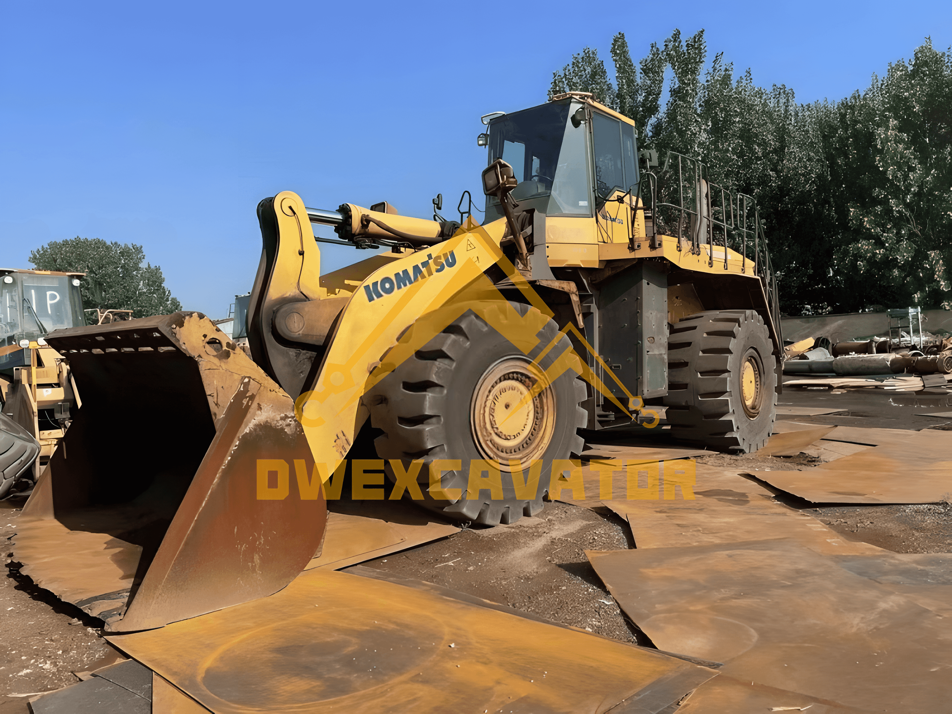 Used KOMATSU WA600