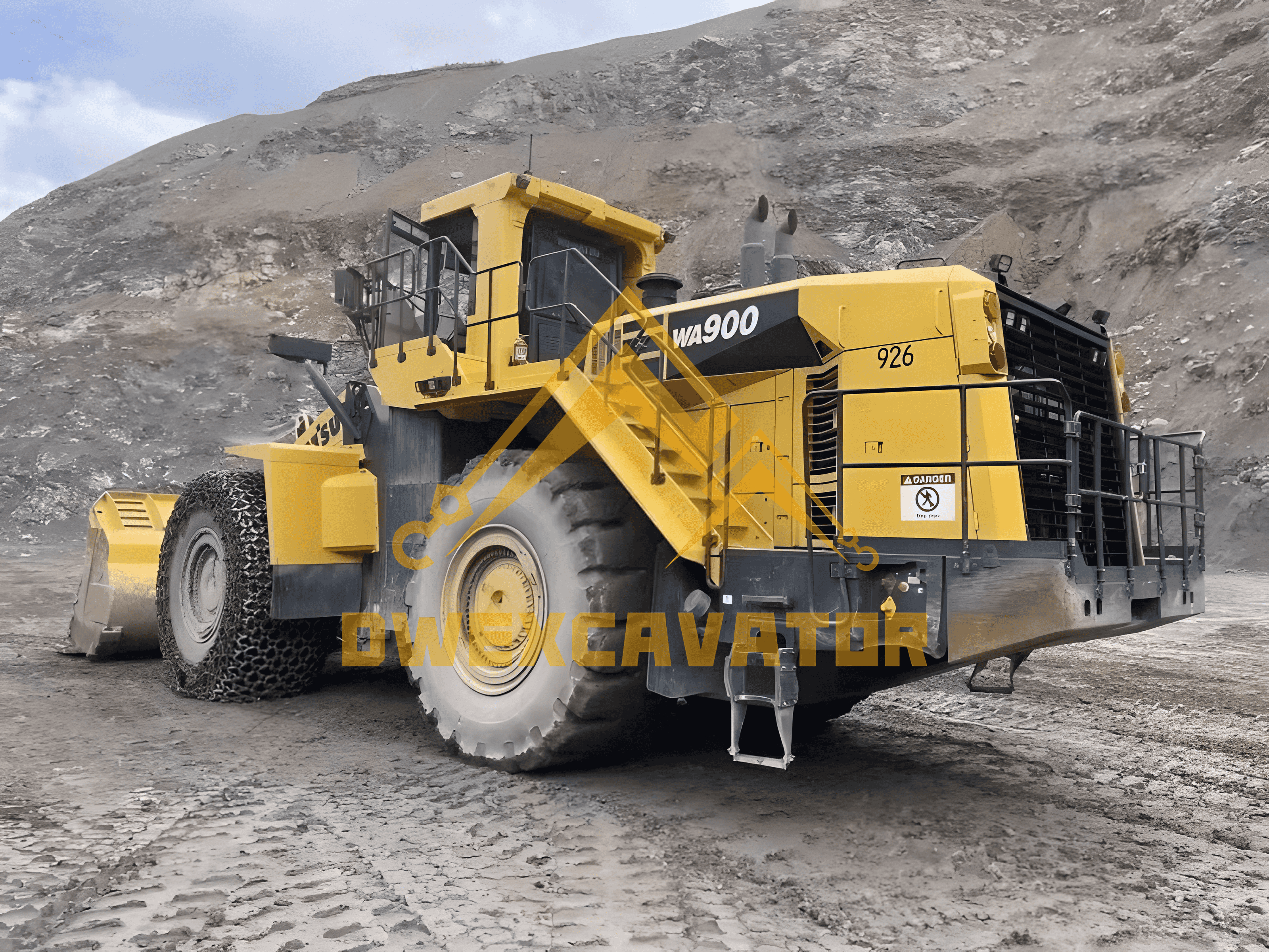 Used KOMATSU WA900